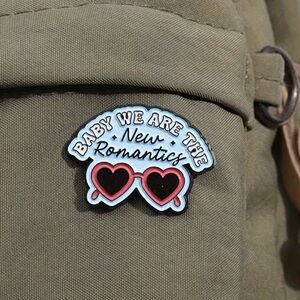 Taylor Swift Themed Enamel Pin 1989 New Romantics Song Lyrics NEW